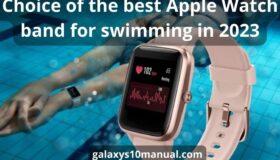 Choice of the best Apple Watch band for swimming in 2023