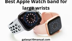Top 8 the best Apple Watch band for large wrists: guide