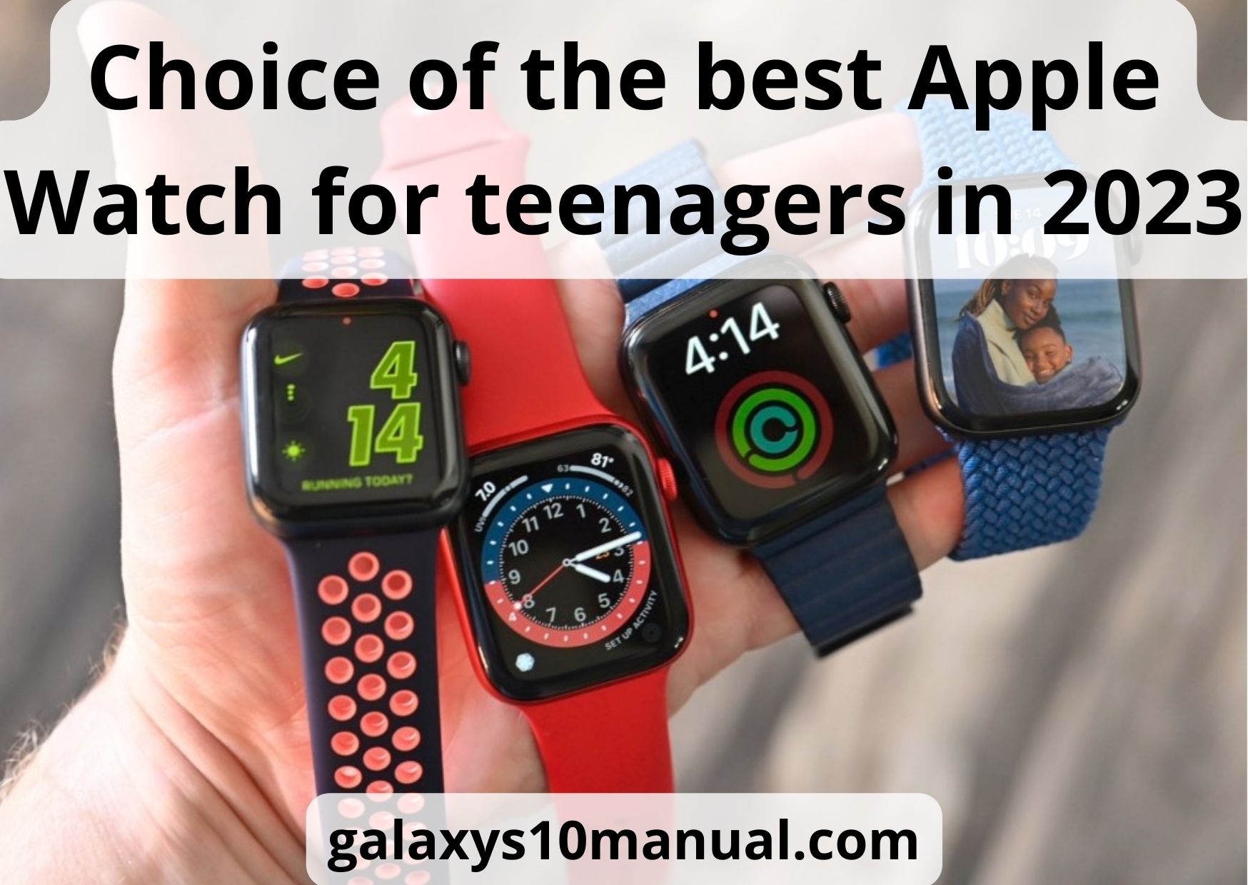 best apple watch for teenagers