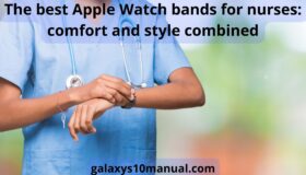 best apple watch bands for nurses